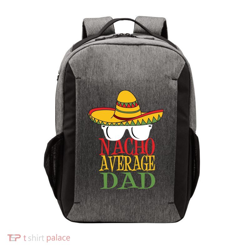 Nacho Average Dad Vector Backpack