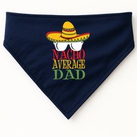 Nacho Average Dad USA-Made Doggie Bandana