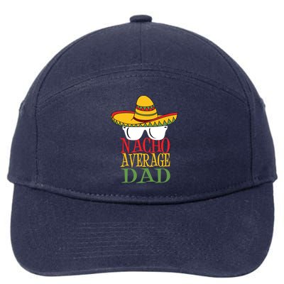 Nacho Average Dad 7-Panel Snapback Hat