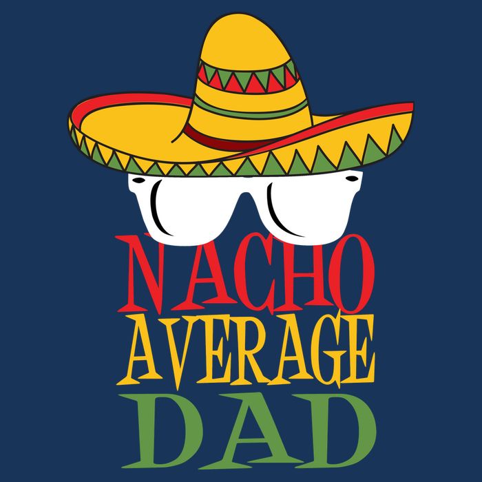 Nacho Average Dad 7-Panel Snapback Hat