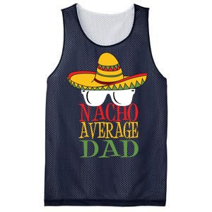 Nacho Average Dad Mesh Reversible Basketball Jersey Tank