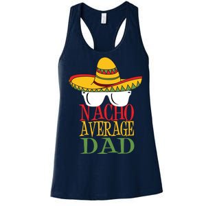 Nacho Average Dad Women's Racerback Tank