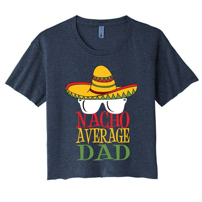 Nacho Average Dad Crop Top
