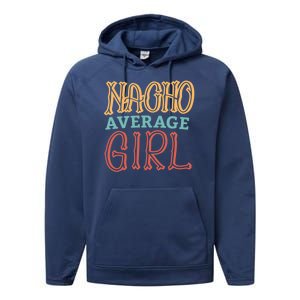 Nacho Average Girl Performance Fleece Hoodie