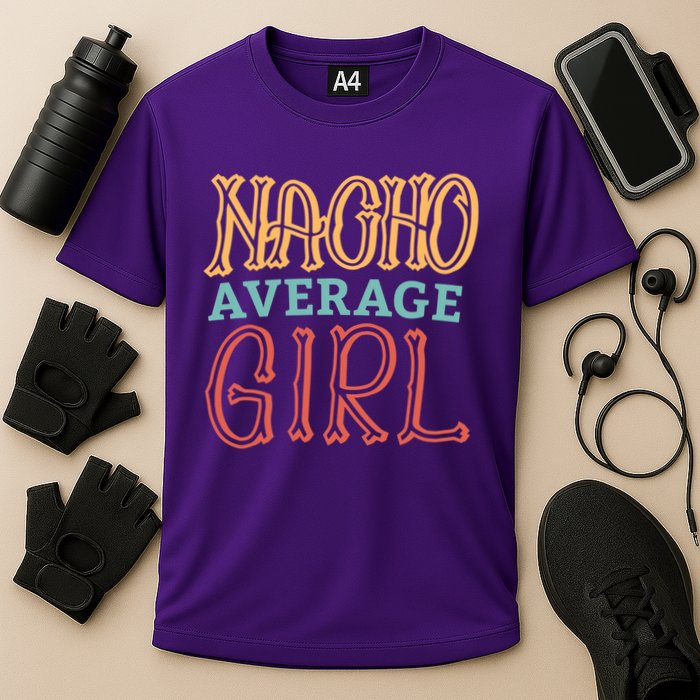 Nacho Average Girl Cooling Performance Crew T-Shirt