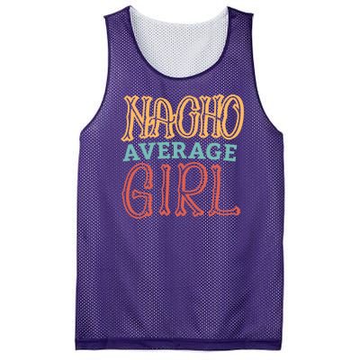 Nacho Average Girl Mesh Reversible Basketball Jersey Tank