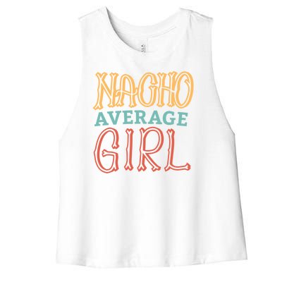 Nacho Average Girl Women's Racerback Cropped Tank