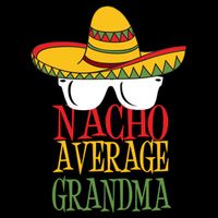 Nacho Average Grandma Apron