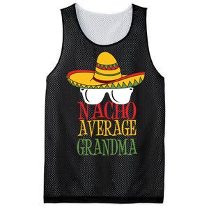 Nacho Average Grandma Mesh Reversible Basketball Jersey Tank