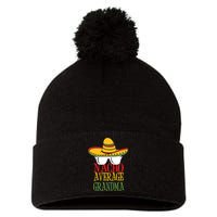 Nacho Average Grandma Pom Pom 12in Knit Beanie