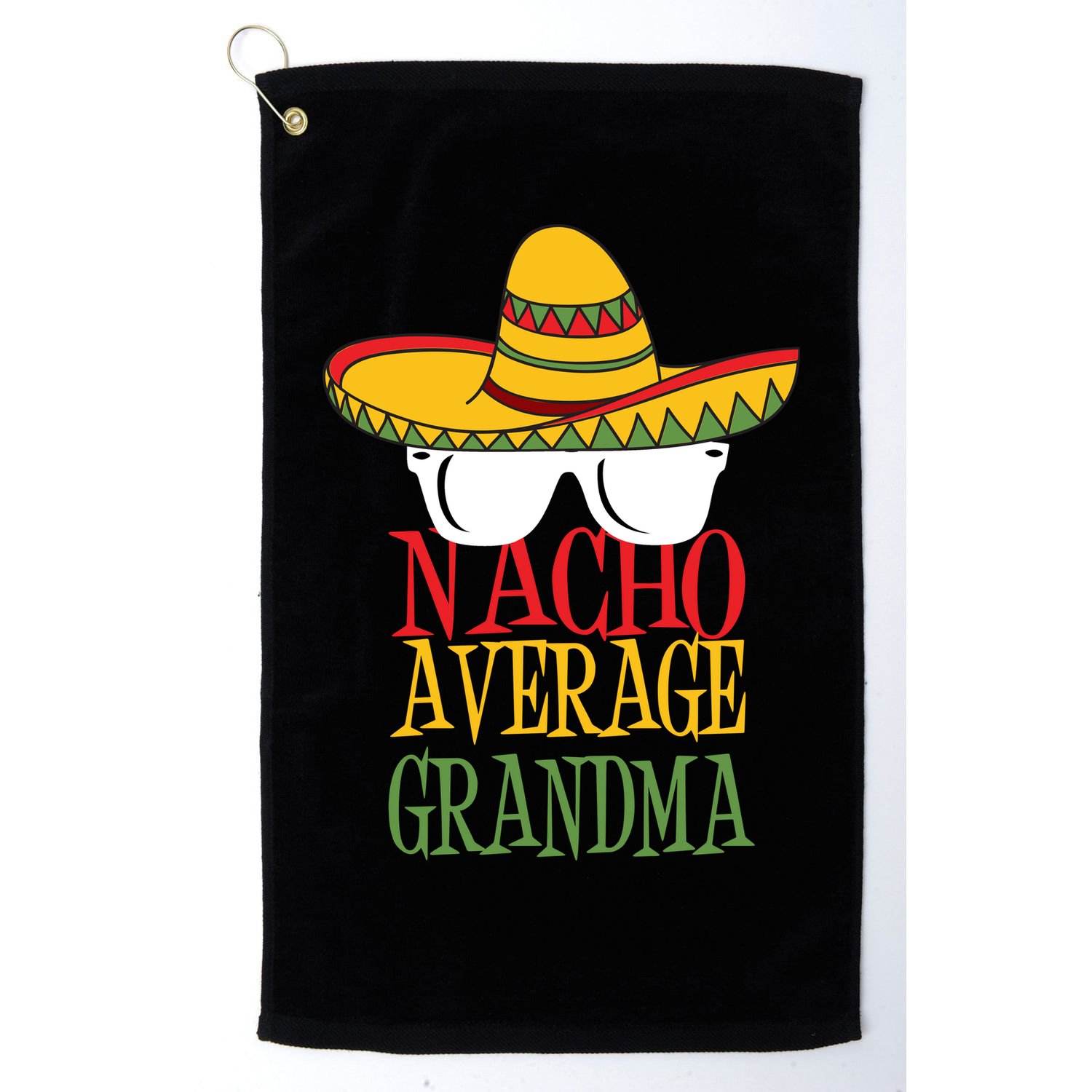 Nacho Average Grandma Golf Towel