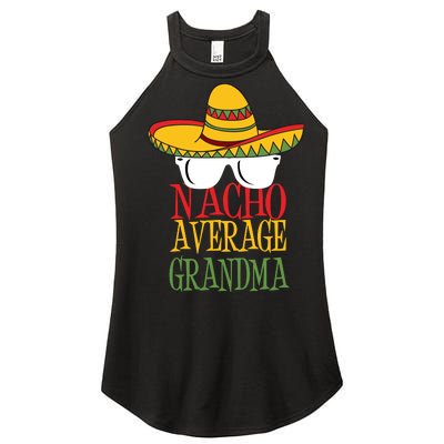 Nacho Average Grandma Women’s Perfect Tri Rocker Tank