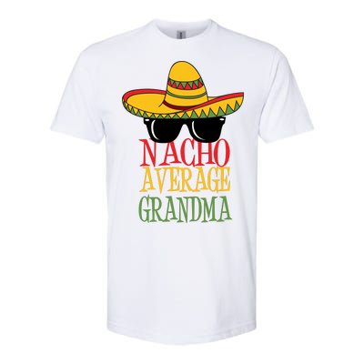 Nacho Average Grandma Softstyle® CVC T-Shirt