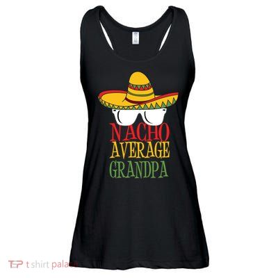 Nacho Average Grandpa Ladies Essential Flowy Tank