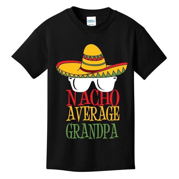Nacho Average Grandpa Kids T-Shirt