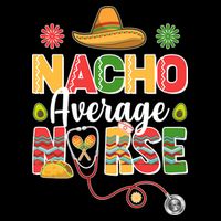 Nacho Average Nurse Cinco De Mayo Impact Tech Backpack