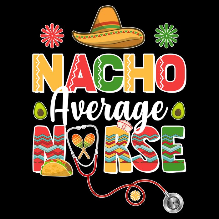 Nacho Average Nurse Cinco De Mayo Impact Tech Backpack