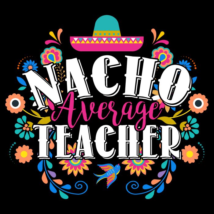 Nacho Average Teacher Cinco De Mayo Cooling Performance Crew T-Shirt