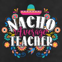 Nacho Average Teacher Cinco De Mayo Adult Drive Performance Visor