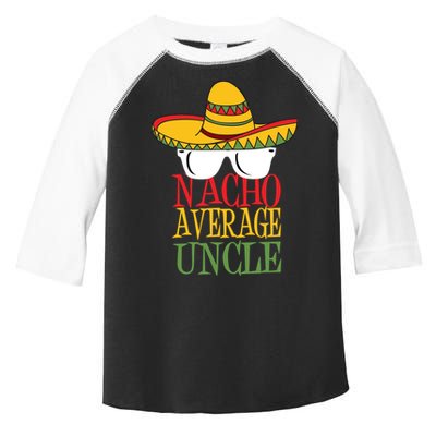 Nacho Average Uncle Toddler Fine Jersey T-Shirt