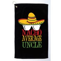 Nacho Average Uncle Golf Towel