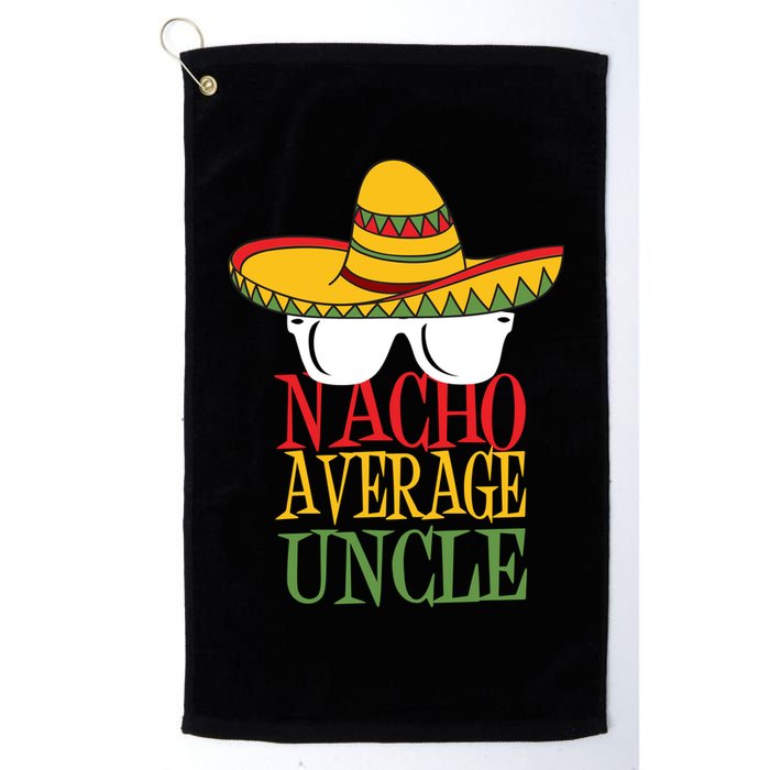 Nacho Average Uncle Golf Towel