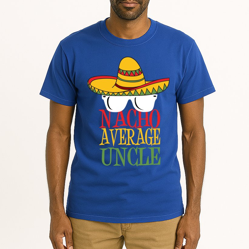Nacho Average Uncle Tall T-Shirt