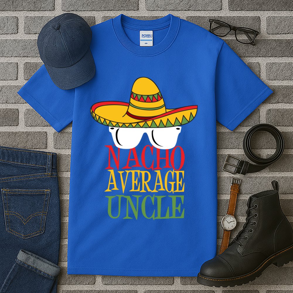 Nacho Average Uncle Tall T-Shirt
