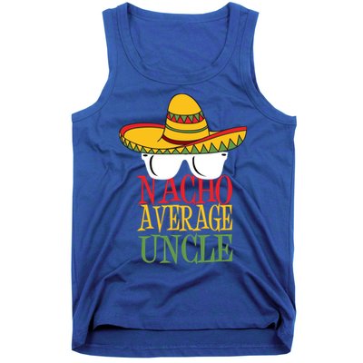 Nacho Average Uncle Tank Top