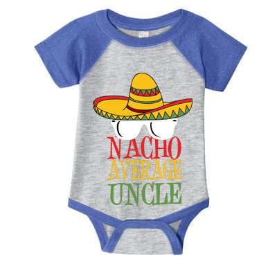 Nacho Average Uncle Infant Baby Jersey Bodysuit