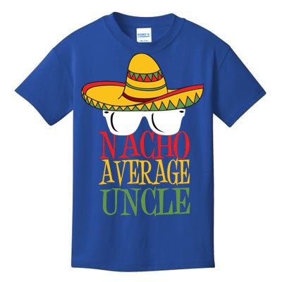 Nacho Average Uncle Kids T-Shirt