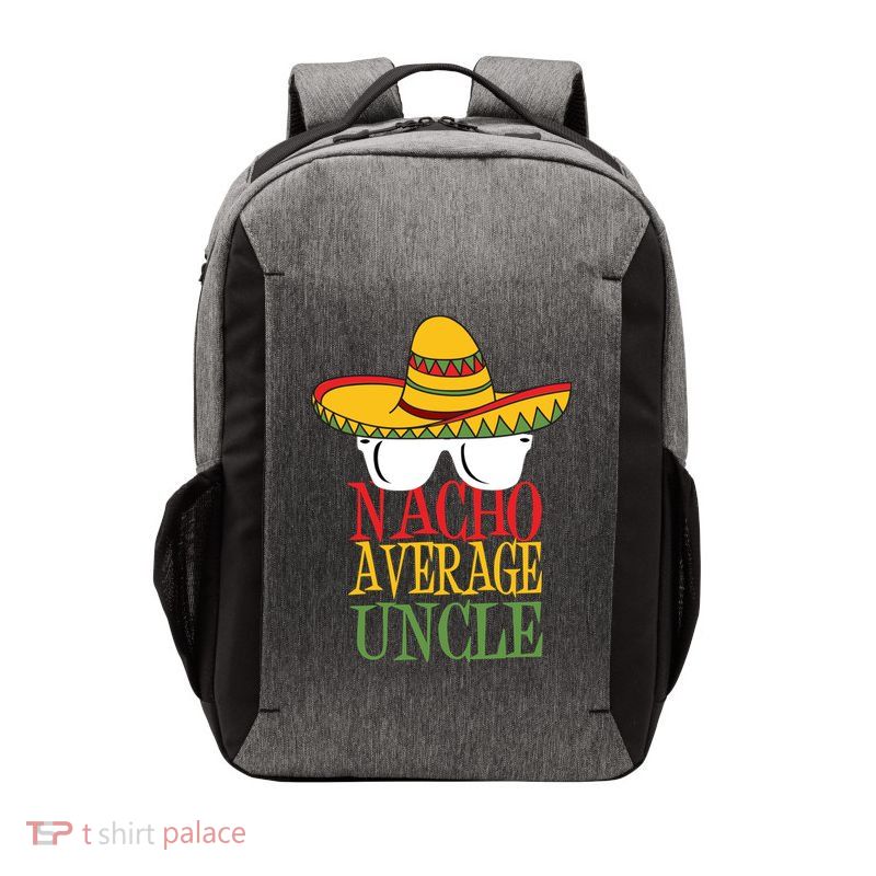 Nacho Average Uncle Vector Backpack