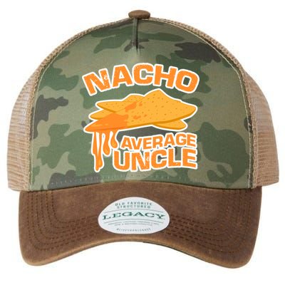Nacho Average Uncle Funny Legacy Tie Dye Trucker Hat