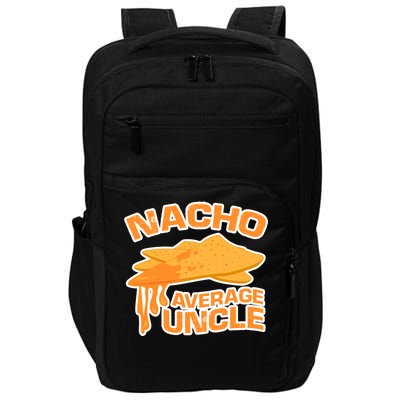 Nacho Average Uncle Funny Impact Tech Backpack