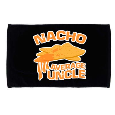 Nacho Average Uncle Funny Microfiber Hand Towel