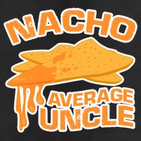 Nacho Average Uncle Funny Microfiber Hand Towel