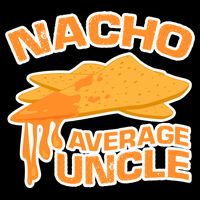 Nacho Average Uncle Funny Cropped Pullover Crew