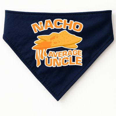 Nacho Average Uncle Funny USA-Made Doggie Bandana