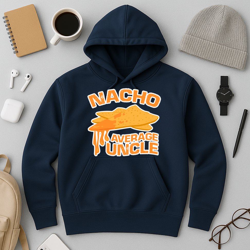 Nacho Average Uncle Funny Hoodie
