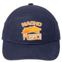 Nacho Average Uncle Funny 7-Panel Snapback Hat
