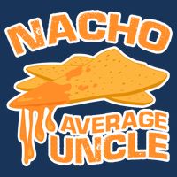 Nacho Average Uncle Funny 7-Panel Snapback Hat