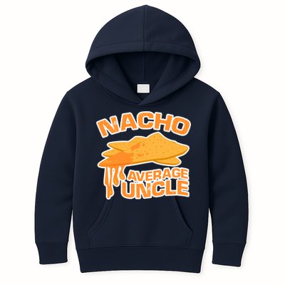 Nacho Average Uncle Funny Kids Hoodie