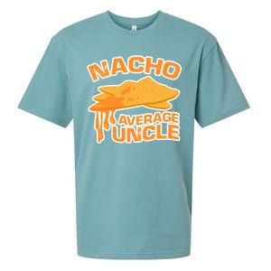 Nacho Average Uncle Funny Sueded Cloud Jersey T-Shirt