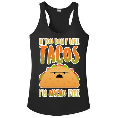 Nacho Type Taco Ladies PosiCharge Competitor Racerback Tank