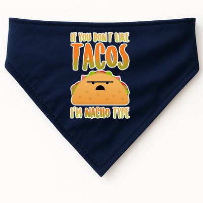 Nacho Type Taco USA-Made Doggie Bandana