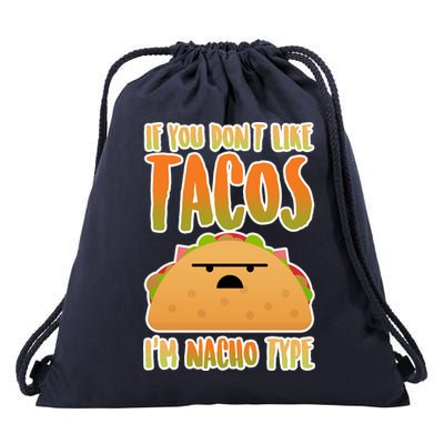 Nacho Type Taco Drawstring Bag