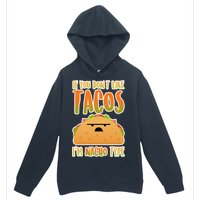 Nacho Type Taco Urban Pullover Hoodie