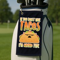 Nacho Type Taco Golf Towel