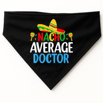 Nacho Average Doctor Tee Mexican Fiesta Cinco De Mayo USA-Made Doggie Bandana