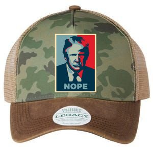 Donald Trump Nope  Legacy Tie Dye Trucker Hat